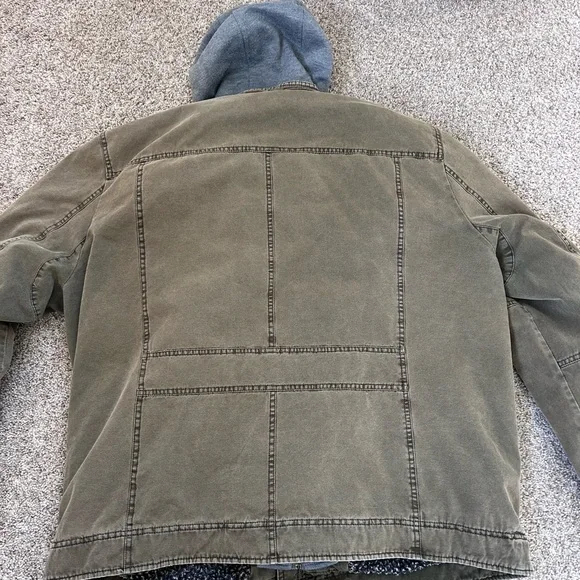 Levi’s military inspired utility work coat. Heavyweight. Canvas with Sherpa. XXL - Picture 9 of 16